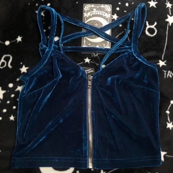 Lost in Sin Top [SAPPHIRE] - Picture 3 of 5